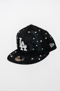 Snapback Cap LA Distressed Pearl