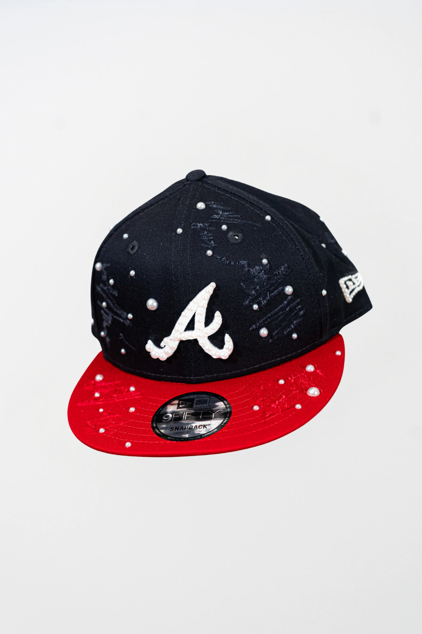 Snapback Atlanta Distressed Pearl
