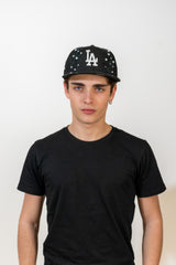 Snapback Cap LA Distressed Pearl