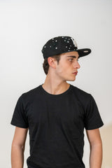 Snapback Cap LA Distressed Pearl