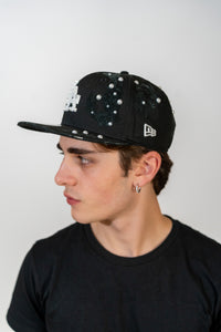 Snapback Cap LA Distressed Pearl