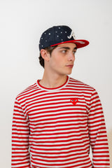 Snapback Atlanta Distressed Pearl