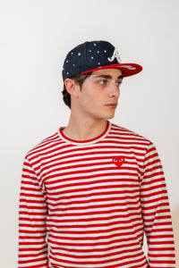 Snapback Atlanta Distressed Pearl