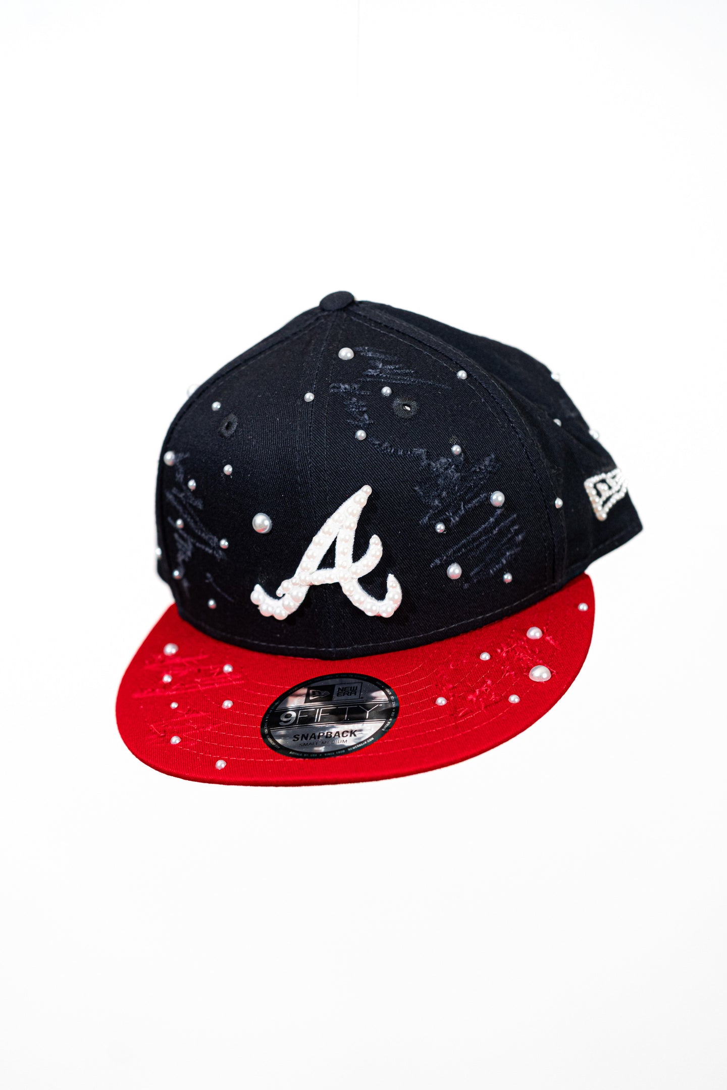 Snapback Atlanta Distressed Pearl