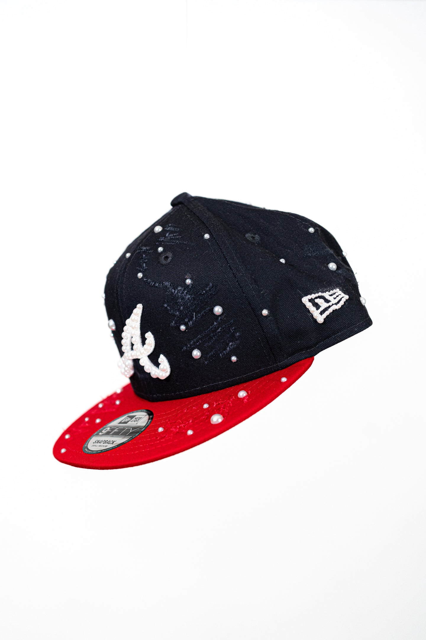 Snapback Atlanta Distressed Pearl