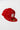 Snapback Cap Red New York Distressed Pearl