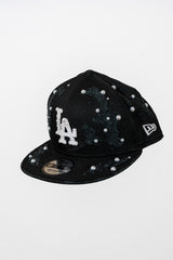 Snapback Cap LA Distressed Pearl