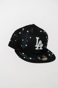 Snapback Cap LA Distressed Pearl